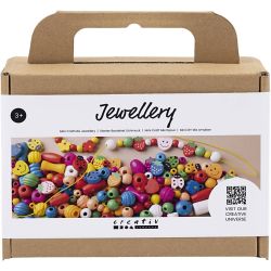 Mini Kreativ Mix Schmuck, ca. 564 Stk, Fr&ouml;hliche Farben, 1 Pck