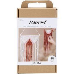 Kreativ Set Macram&eacute;, Wandschmuck, 1 Pck