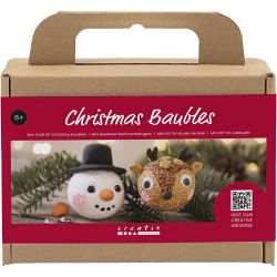 Mini Kreativ Set Weihnachtskugeln