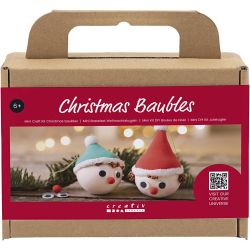 Mini Kreativ Set Weihnachtskugeln