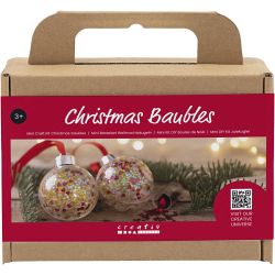 Mini Kreativ Set Weihnachtskugeln