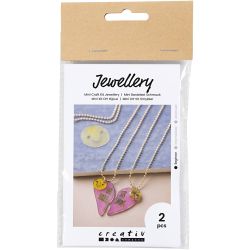 Mini Kreativ Set Schmuck, Freundschaftsketten aus Schrumpffolie, 1 Pck
