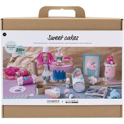 Maxi Kreativ Mix S&uuml;&szlig;e Kuchen, Kuchen und S&uuml;&szlig;igkeiten, Sortierte Farben, 1 Pck