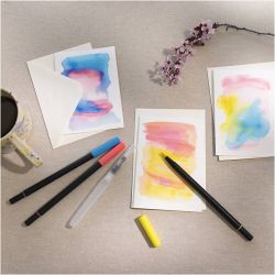 Mini Kreativ Set Aquarell, Karten und Kuverts, 1 Pck