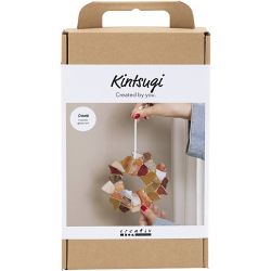 Kreativ Set Kintsugi, H&auml;ngedekorationen, Sortierte Farben, 1 Pck