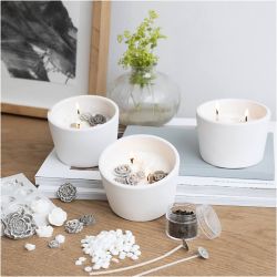 Kreativ Set Kerzengie&szlig;en, Rose, Beige, Wei&szlig;, Creme, 1 Pck
