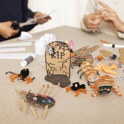 Gruppen-Kreativset Halloween, Insekten, 1 Pck