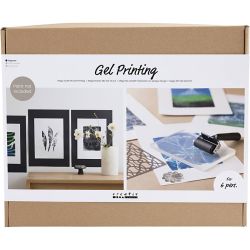 Gruppen-Kreativset Gel-Druck, 1 Pck