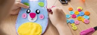 Nähen und Stricken für Kinder